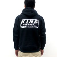 【パーカー】KING SHOCKS ブラックパーカー